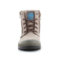 Miniatyrbillede 3 af 7: Sko Palladium Pampa HI Lea Gusset Beige 28