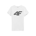 Pikkukuva 1 / 2: T-paidat 4F 4FAW23TTSHM087710S Valkoiset 182 - 185 cm/XL