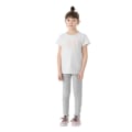 Miniatyrbillede 3 af 4: T-shirts 4F JTSD005 Hvid 122 - 127 cm