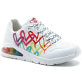 Miniatyrbillede 2 af 7: Sneakers low Skechers Uno 2 Floating Hvid,Rød 36.5