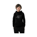 Miniatyrbillede 3 af 4: Sweatshirts 4F JBLM002 Sort 122 - 127 cm