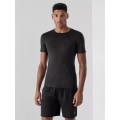 Miniatyrbillede 3 af 3: T-shirts 4F 4FSS23TFTSM260DEEPBLACKME Grafit 173 - 176 cm/S