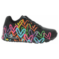 Pikkukuva 1 / 7: Puolikengät Skechers Uno Highlight Lovei Mustat 40