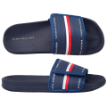 Miniatyrbild 3 av 6: Tofflor Tommy Hilfiger Maxi Velcro Pool Slide Grenade 36