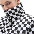 Pikkukuva 7 / 8: takki Vans FOundry Print Puff Mte Mustat,Valkoiset 173 - 177 cm/L