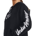 Miniatyrbillede 5 af 5: Sweatshirts Under Armour Ua Rival Fleece Graphic Hdy Sort 178 - 182 cm/XL