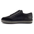 Miniatyrbillede 3 af 5: Sneakers low Geox Leelu Sort 36