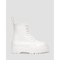 Miniatyrbillede 2 af 6: Glans Dr Martens Jadon II Mono Ptical Hvid 41