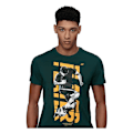 Miniatyrbillede 3 af 4: T-shirts 4F TSM011 Gul,Grøn 173 - 176 cm/S