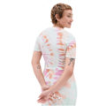 Pikkukuva 5 / 5: T-paidat Vans Resort Wash Crop Vaaleanpunaiset,Valkoiset 178 - 182 cm/XL