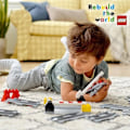 Miniatyrbillede 4 af 6: LEGO® DUPLO Bytogskinner Byggesæt - Circuit med rød actionklods