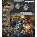 Pikkukuva 4 / 6: PLAYMOBIL - 70626 - Dino Rise - Saichania ja Robottisotilas - Mixed - 73 kpl Orange