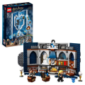 Miniatyrbillede 1 af 6: LEGO® Harry Potter 76411 Ravenclaw House Crest, Legetøj med 3 minifigurer og Hogwarts-dekoration Vit