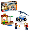 Miniatyrbillede 1 af 4: LEGO® 76943 Jurassic World Pteranodon jagt, dinosaurer, med bil fra 4 år Flerfärgad
