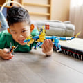 Pikkukuva 5 / 6: LEGO® 71760 NINJAGO Jay's Thunder Dragon Evolution, setti, jossa on käärmeminihahmo ja keräilytehtävälippu blått och gult