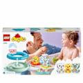 Miniatyrbillede 6 af 6: LEGO® 10965 DUPLO Badelegetøj - Flydende dyretog - Flerfarvet - 14 stykker Flerfärgad