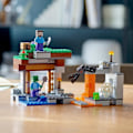 Pikkukuva 5 / 6: LEGO® Minecraft 21166 hylätty kaivos, lelu zombiluolalla ja Steve-minihahmo Grön