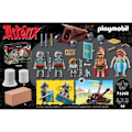 Pikkukuva 5 / 6: PLAYMOBIL 71268 Numerobis ja palatsin taistelu, roomalaisten piiritys, 56 kpl, Asterix Flerfärgad