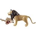 Pikkukuva 3 / 3: Rakennuspelit - PLAYMOBIL - Lion Wiltopia - Ruskea - Lapsi - 4 vuotta kastanj