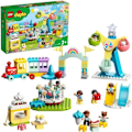 Miniatyrbillede 1 af 4: LEGO® 10956 DUPLO® Byforlystelsespark Børnelegetøj 2+ år med tog, karrusel og pariserhjul Flerfärgad
