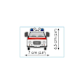 Miniatyrbillede 5 af 5: Cobi modelsæt Barkas B1000 junior ambulance 157 stk
