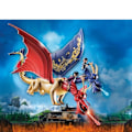 Miniatyrbillede 2 af 6: PLAYMOBIL 71080 Dragerne WuWei & Jun, Legetøj til Børn, 2 figurer og tilbehør, Drager Nine Realms