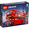Miniatyrbillede 1 af 6: LEGO® 10258 Creator TM Expert TM: London Bus Goes Unique Unique Color Klar röd