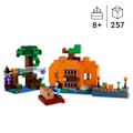 Pikkukuva 2 / 6: LEGO® Minecraft 21248 kurpitsafarmi, kotilelu Steven ja noidan minihahmoilla Flerfärgad