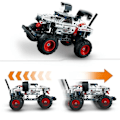 Miniatyrbillede 4 af 6: LEGO® Technic 42150 Monster Jam Monster Mutt Dalmatiner, 2-i-1, Monster Truck Legetøj, Bil Vit