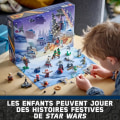 Pikkukuva 5 / 6: LEGO® Star Wars adventtikalenteri 75366 - 24 joululahjaa, mukaan lukien 9 hahmoa ja 10 ajoneuvolelua Flerfärgad