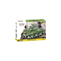 Miniatyrbillede 2 af 6: Modelsæt - COBI - 2570 - M4A3 SHERMAN - Grøn farve - Til børn fra 6 år - Interiør