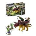 Pikkukuva 3 / 6: PLAYMOBIL - Dino Rise - Triceratops ja sotilaat - Mixed - 5 vuotta - 37 kpl Flerfärgad