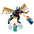 Miniatyrbillede 3 af 6: LEGO® 76145 Marvel Air Attack of the Eternals, byggelegetøj til børn på 7 år med afvigende figurer Röd