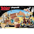 Pikkukuva 6 / 6: PLAYMOBIL 71268 Numerobis ja palatsin taistelu, roomalaisten piiritys, 56 kpl, Asterix Flerfärgad