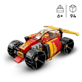 Pikkukuva 3 / 6: LEGO® NINJAGO 71780 Kai's Ninja Race Car – Evolution, leluauto, 2-in-1 Vit