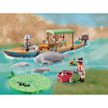 Miniatyrbillede 2 af 6: PLAYMOBIL 71010 Pirogue og lamantiner, Wiltopia, Mere end 80% genbrugsmaterialer eller biobaserede materialer, Fra 4 år Flerfärgad
