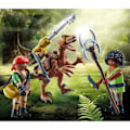 Pikkukuva 2 / 5: PLAYMOBIL - Dino Rise - Deinonychus ja soturit - Monivärinen - 20 kpl - Lapset 5 vuotta ja vanhemmat Flerfärgad