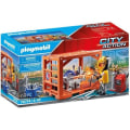 Pikkukuva 1 / 5: PLAYMOBIL - 70774 - Työntekijä ja kontti - Monivärinen - Aikuinen - Sekalaiset materiaalit Flerfärgad