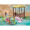 Miniatyrbillede 2 af 6: PLAYMOBIL - 71143 - Wiltopia - Pagajer og lyserøde delfiner Flerfärgad