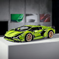 Miniatyrbillede 2 af 5: LEGO® Technic 42115 Lamborghini Sián FKP 37, modelbil, 1:8, at bygge, indsamling, byggebil, til voksne Röd