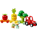 Pikkukuva 2 / 6: LEGO® DUPLO Ensimmäinen 10982 hedelmä- ja vihannestraktori, pinoamis- ja lajitteluleluni Flerfärgad