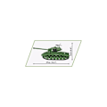 Miniatyrbillede 5 af 6: COBI 2564 - M26 PERSHING (T26E3) Grön
