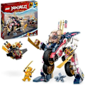 Miniatyrbillede 1 af 2: LEGO® NINJAGO 71792 Soras transformerbare robotbil, ninjalegetøj til børn på 8 år Flerfärgad