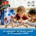 Miniatyrbild 5 av 6: LEGO City adventskalender 60352 - Jultomtens minifigur - Present till barn Flerfärgad