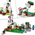 Miniatyrbild 3 av 6: LEGO 21181 Minecraft The Rabbit Ranch, leksak, med husdjur, zombie, TNT minifigurer, pojkar och flickor från 8 år och uppåt Flerfärgad