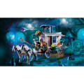 Pikkukuva 2 / 6: PLAYMOBIL - 70903 - Novelmore - Kauppias ja vaunu, jossa on salainen piilopaikka ja piilotettu tykki katolla Blå