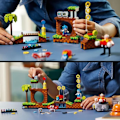 Miniatyrbillede 3 af 6: LEGO® Ideas 21331 Sonic the Hedgehog™ – Green Hill Zone, videospilsniveau, byggesæt, gaveidé Flerfärgad