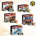 Miniatyrbillede 5 af 6: LEGO® NINJAGO 71783 Kais robotmotorcykel – Evolution, Ninja Legetøj, Robotfigur Vit