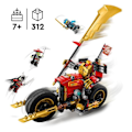Miniatyrbillede 2 af 6: LEGO® NINJAGO 71783 Kais robotmotorcykel – Evolution, Ninja Legetøj, Robotfigur Vit