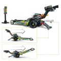 Pikkukuva 4 / 4: LEGO® Technic 42103 Dragster, kilpa-auto, ajoneuvo, rakennuslelu 7-vuotiaille ja sitä vanhemmille pojille ja tytöille Flerfärgad